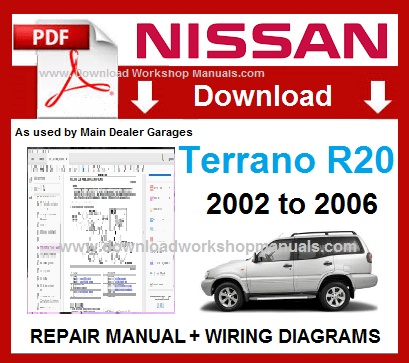 Nissan Terrano Workshop Repair Manual